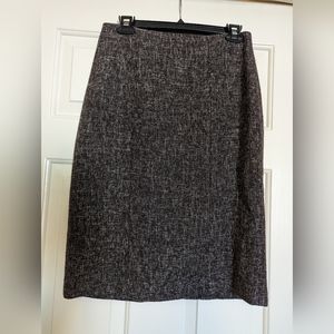 Banana Republic Tweed brown pencil skirt